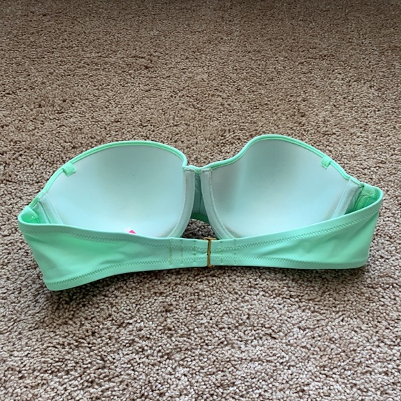 Victoria’s Secret Lime Green Bandeau Swim Top 36C - Picture 4 of 7